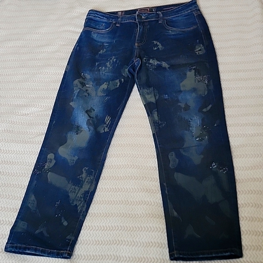 Raw BOUTIQUE Paint Splatter Jeans XL